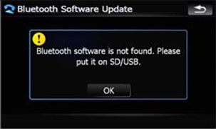 Bluetooth software not found