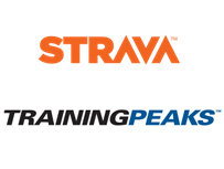 strava and training peak logo